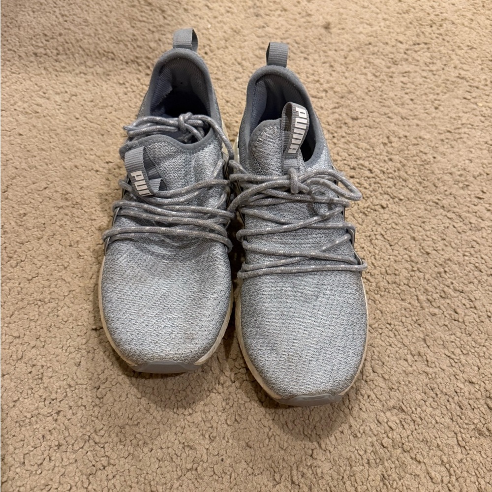 Puma Light Gray Casual Sneakers